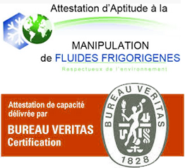 Certification installateur climatisation